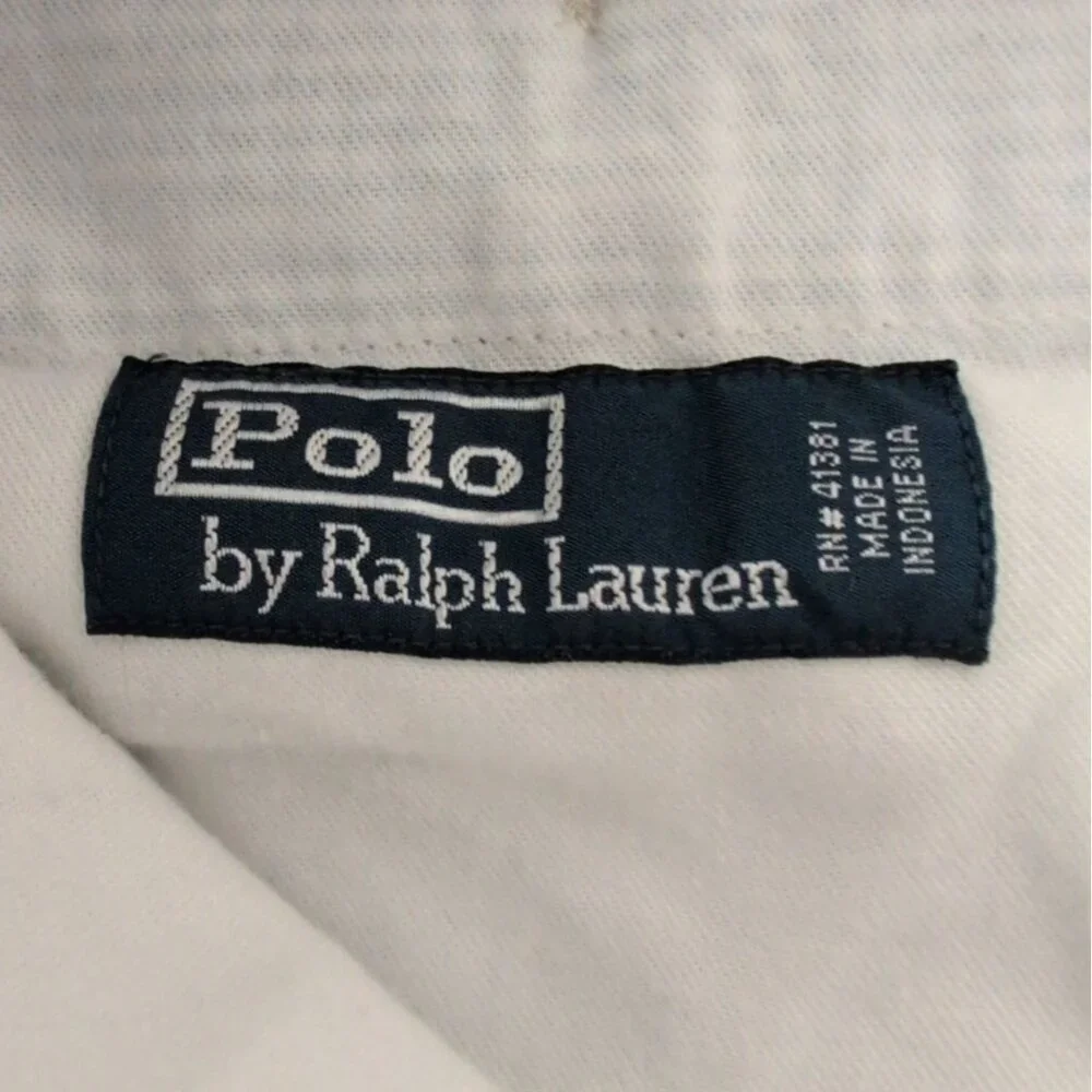 Polo Ralph Lauren Seersucker Stripe Shorts Mens Size 42 Blue Preppy Casual